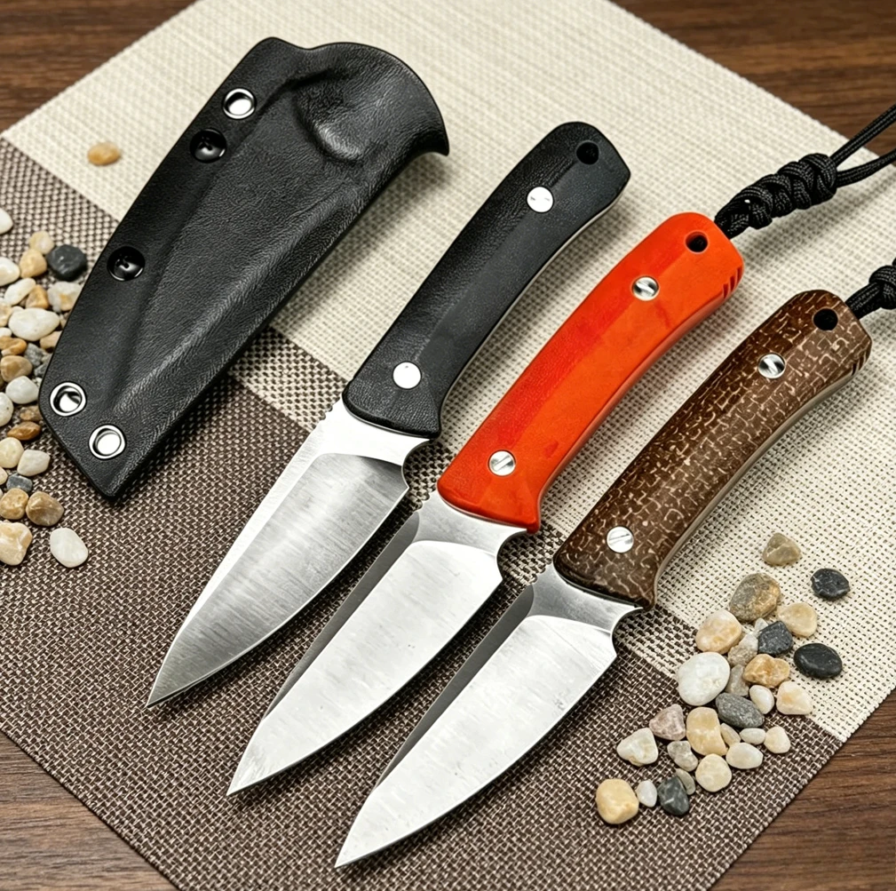 Hunting And Camping In Jungle - Couteau utilitaire à lame fixe, idéal